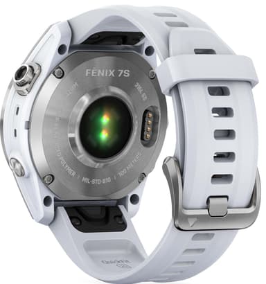 Garmin Fenix 7S smartklokke 42 mm (hvit)