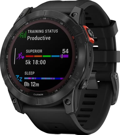 Garmin Fenix 7X Solar smartklokke 51mm (sort)