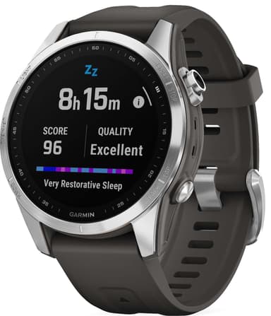 Garmin Fenix 7S smartklokke 42 mm (grafitt)