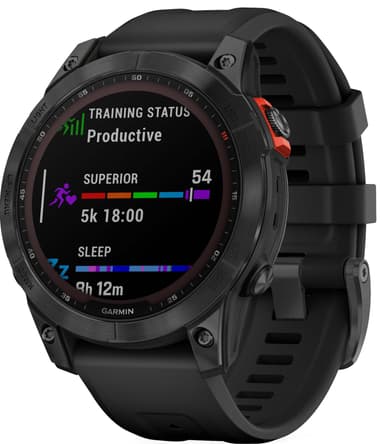Garmin Fenix 7 Solar smartklokke 47mm (sort)