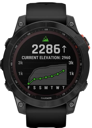 Garmin Fenix 7 Solar smartklokke 47mm (sort)