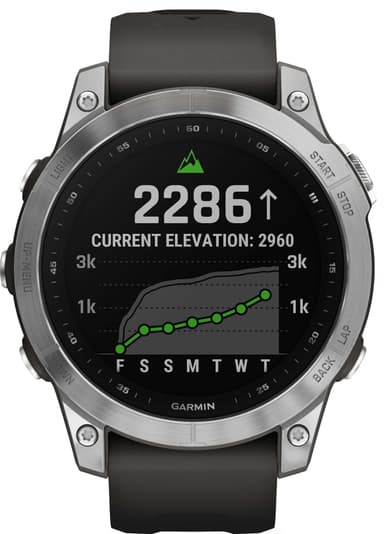 Garmin Fenix 7 smartklokke 47mm (grafitt)