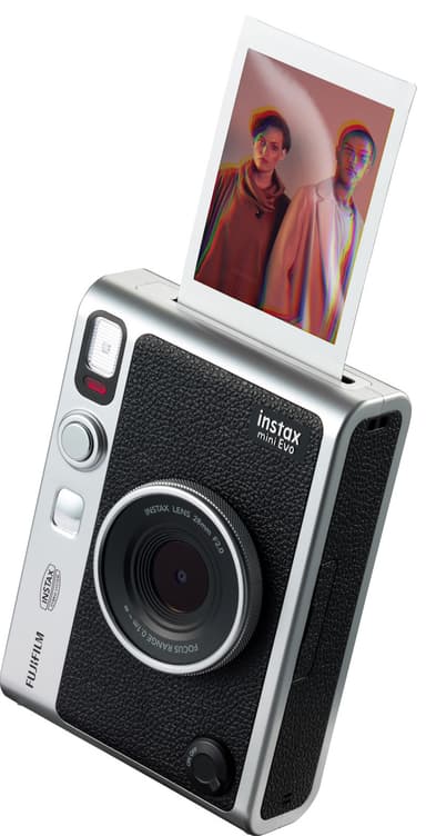 Fujifilm Instax Mini Evo kamera (sort)