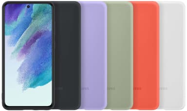 Samsung Galaxy S21 FE Silicone deksel (hvit)