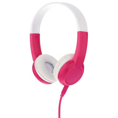 BuddyPhones Explore on-ear hodetelefoner (rosa)