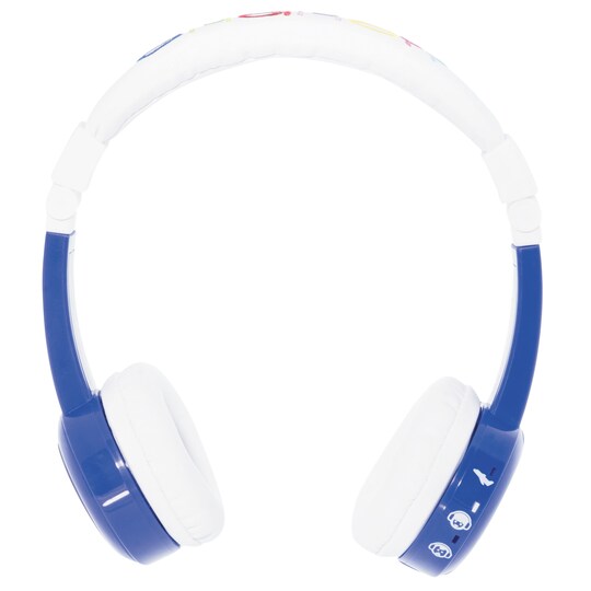 BuddyPhones InFlight on-ear hodetelefoner (blå)