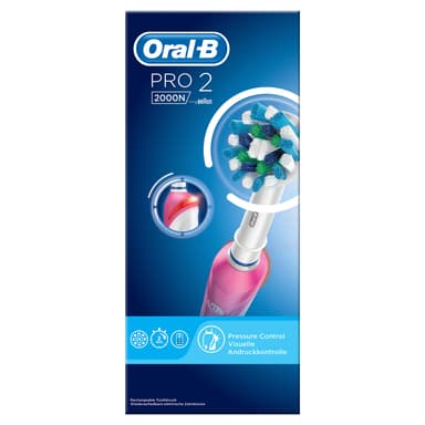 Oral-B Pro 2 2000N Cross Action elektrisk tannbørste