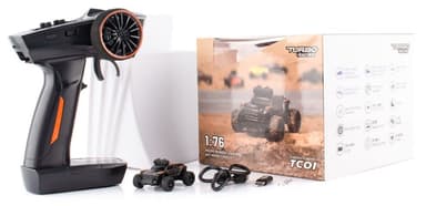 Turbo Racing Baby Monstertruck 1/76 Black - RTR