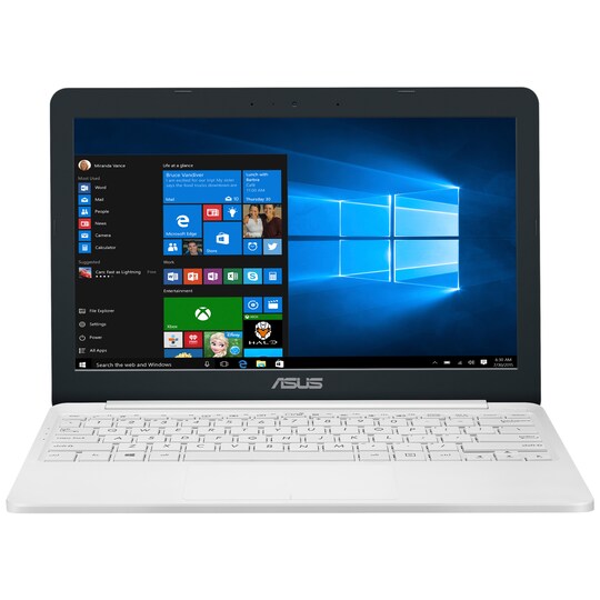 Asus Laptop L203 11,6" bærbar PC (perlehvit)