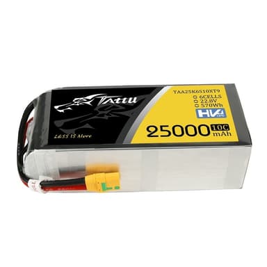 6s 25000mAh - 10C - Gens Ace Tattu XT90