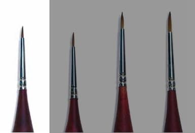 ITALERI Pensel - Sable Hair Brush 000