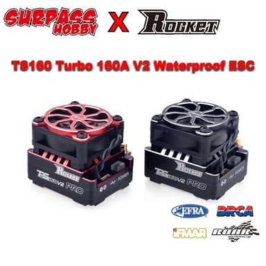 Surpass Hobby Rocket 160A ESC Sensored BL Black
