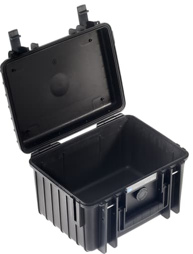 B&W Type 2000 utendørs kameraboks (sort)