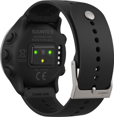 Suunto 5 Peak multisportsklokke 43mm (sort)
