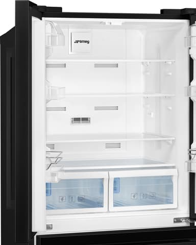 Smeg kombiskap med franske dører FQ55FNDF