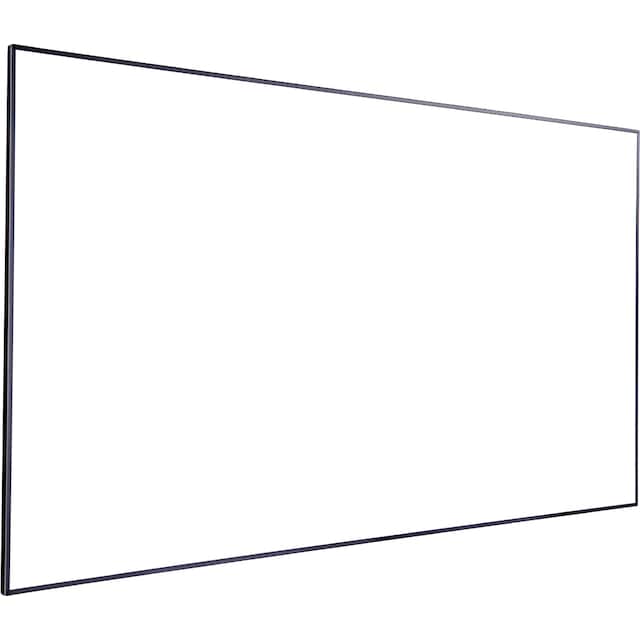 Grandview Edge 100” skjerm med fast ramme (hvit)