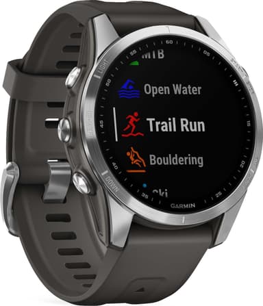 Garmin Fenix 7S smartklokke 42 mm (grafitt)