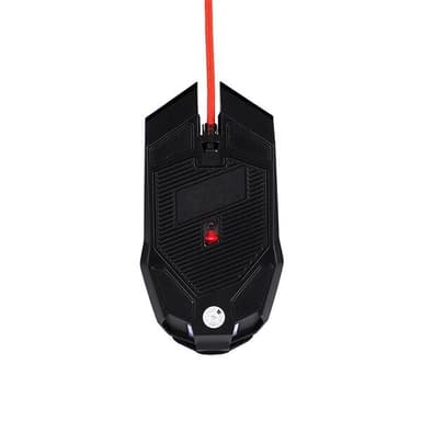 Maxlife Gaming kablet mus MXGM-200 800/1000/1600/2400 DPI 1,8 m sort