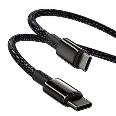 Baseus Tungsten PD USB-C - USB-C 100W 1 m Sort
