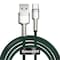 Baseus Cafule Metal USB - USB-C 40W 2 m Grønn