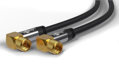 Goobay SAT -antennekabel (135 dB), 4x skjermet