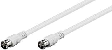 Goobay F-Quick SAT antennekabel (80 dB), 2x skjermet