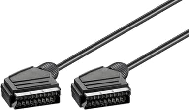 Goobay Scart tilkoblingskabel, forniklet, ø 7 mm