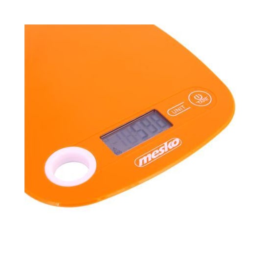 Mesko Kjøkkenvekt MS 3159o Maksimal vekt (kapasitet) 5 kg, Gradering 1 g, Displaytype LCD, Oransje