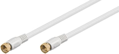 Goobay SAT-antennekabel (80 dB), 2x skjermet