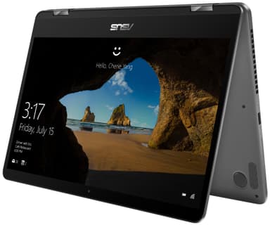 Asus ZenBook Flip 14" 2-i-1 bærbar PC (grå)