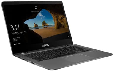 Asus ZenBook Flip 14" 2-i-1 bærbar PC (grå)