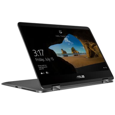 Asus ZenBook Flip 14" 2-i-1 bærbar PC (grå)