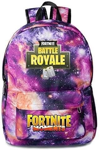 Ryggsekk med Fortnite-trykk, Lilla