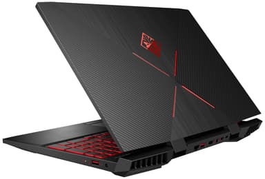 HP Omen 15-dc0805no 15,6" bærbar gaming-PC (sort)
