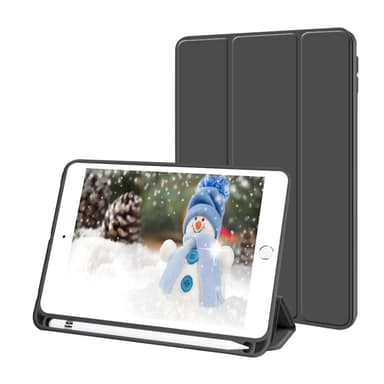 iPad Mini 5 veske med pennelomme Sort