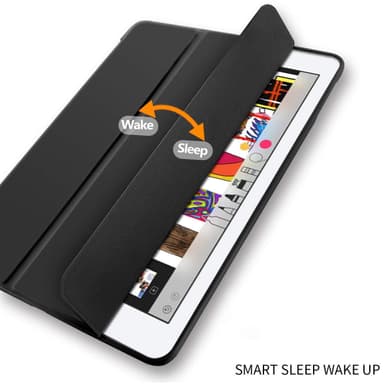 iPad Mini 5 veske med pennelomme Sort