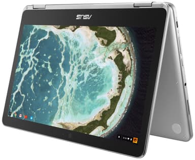 Asus Chromebook Flip C302 12,5" 2-i-1 (sølv)