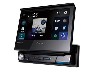 Pioneer AVH-Z7200DAB - Apple CarPlay, Bluetooth og USB