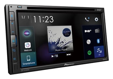 Pioneer AVH-Z5200DAB multimediaavspiller med Apple CarPlay, Android Auto