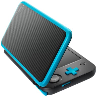 New Nintendo 2DS XL konsoll EU-modell (sort/turkis)