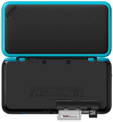 New Nintendo 2DS XL konsoll EU-modell (sort/turkis)