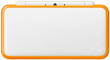 New Nintendo 2DS XL konsoll EU-modell (hvit/oransje)