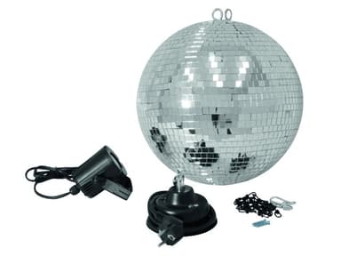 Komplett LED 30 cm speilkule sett