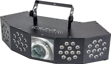 Ibiza Starwash 3-i-1 lyseffekt med DMX