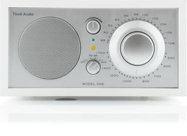 Tivoli Audio Model ONE, Hvit/Sølv