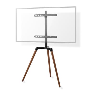 TV-Gulvstativ Svart / Bøk, 50-65""