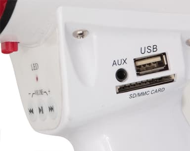 LTC Megafon med USB, SD og AUX inngang