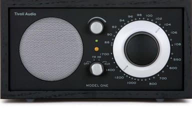 Tivoli Audio Model ONE, Svart/Svart/Sølv