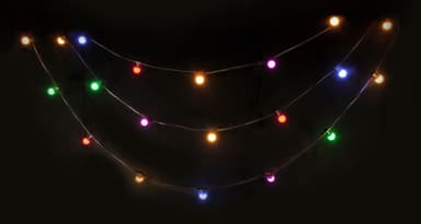 10 mtr. LED-Lyskjede Multifarger
