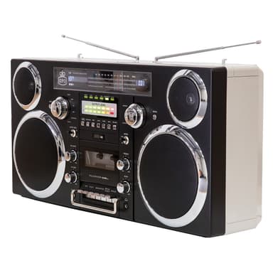 GPO BROOKLYN Ghettoblaster, svart